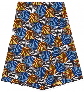 Wax Pagne africain Hitarget coton HTIN17 MULTI