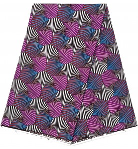 Wax Pagne africain Hitarget coton HTIN18 MULTI
