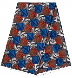 Wax Pagne africain Hitarget coton HTIN19 MULTI