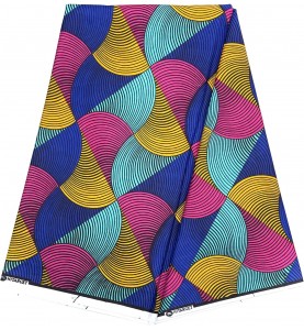 Wax Pagne africain Hitarget coton HTIN20 MULTI