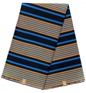Tissu Wax Pagne africain Hitarget coton HTE04 KENTE